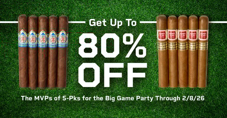 Get up to 80% off 5-packs for the big game